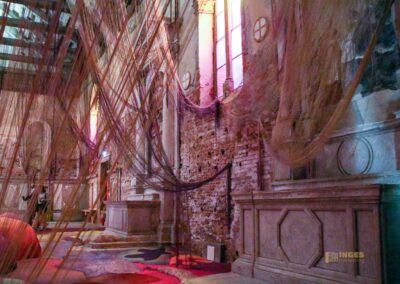 Vom Fondamente Nove zur Kirche Madonna dell' Orto in Venedig 26 ex kirche della misericordia venedig innen 3287