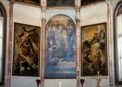 In der Kirche Madonna dell' Orto in Venedig 13 hauptaltar kirche madonna dell orto venedig 0059