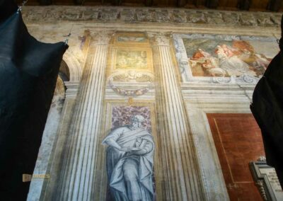 In der Scuola Grande della Misericordia in Venedig 17 kapitelsaal scuola grande della misericordia venedig 3236