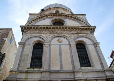 aussenansicht kirche santa maria dei miracoli venedig 2846