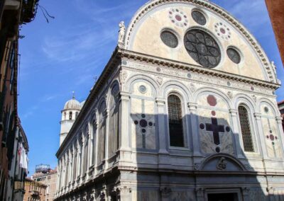 aussenansicht kirche santa maria dei miracoli venedig 3017