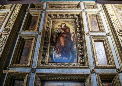 decke hochempore kirche santa maria dei miracoli venedig 2894