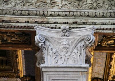 decke hochempore kirche santa maria dei miracoli venedig 2972