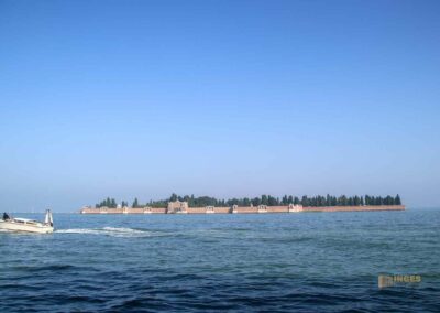 Vom Fondamente Nove zur Kirche Madonna dell' Orto in Venedig 1 friedhofsinsel san michele venedig 4878