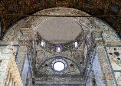 kuppel ueber altarraum kirche santa maria dei miracoli venedig 2923