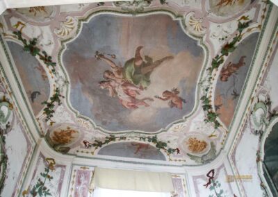 Im Palazzo Ca' Rezzonico in Venedig 132 alkoven palazzo ca rezzonico venedig_9446