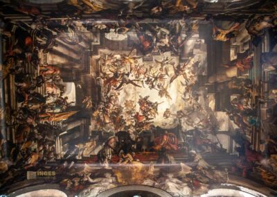 In der Kirche San Pantalon in Venedig 1 decke kirche san pantalon venedig_0232