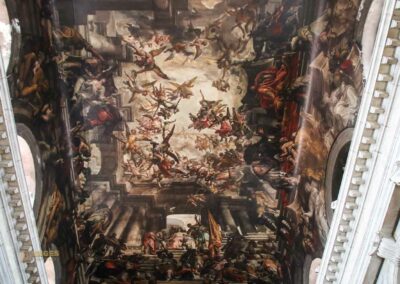 In der Kirche San Pantalon in Venedig 2 decke kirche san pantalon venedig_6575