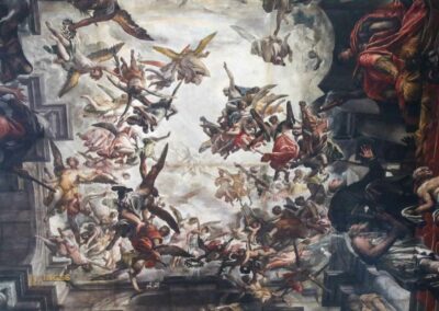 In der Kirche San Pantalon in Venedig 11 decke kirche san pantalon venedig_6585