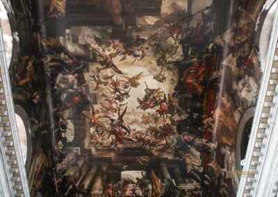 In der Kirche San Pantalon in Venedig 3 decke kirche san pantalon venedig_6587