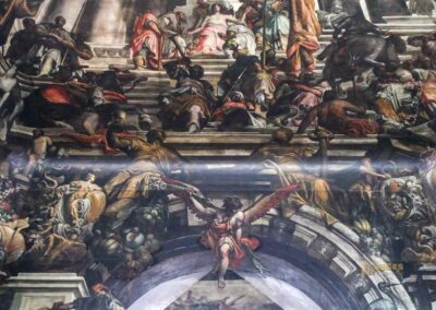 In der Kirche San Pantalon in Venedig 8 decke kirche san pantalon venedig_6589