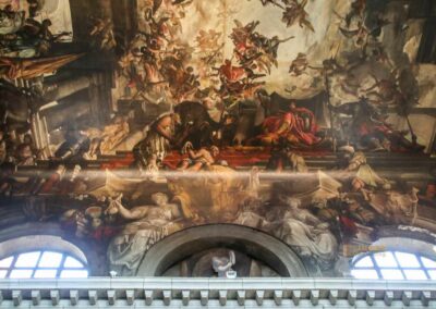 In der Kirche San Pantalon in Venedig 10 decke kirche san pantalon venedig_6641