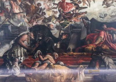 In der Kirche San Pantalon in Venedig 7 decke kirche san pantalon venedig_6644