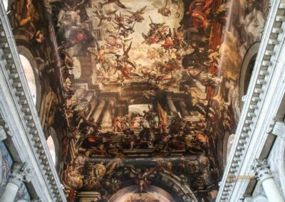 In der Kirche San Pantalon in Venedig 4 decke kirche san pantalon venedig_6947