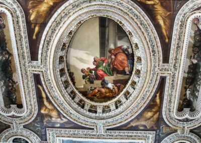 In der Kirche San Sebastiano in Venedig 7 decke kirche san sebastiano venedig-1_8537