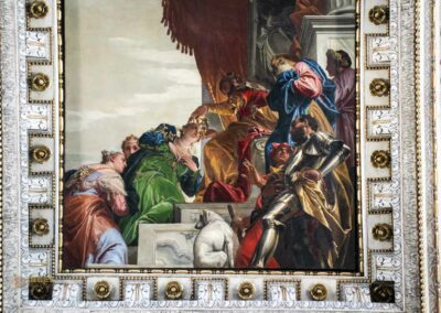 In der Kirche San Sebastiano in Venedig 10 decke kirche san sebastiano venedig-2_8532