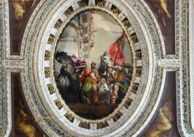 In der Kirche San Sebastiano in Venedig 11 decke kirche san sebastiano venedig-3_8427