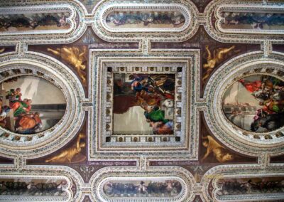 In der Kirche San Sebastiano in Venedig 5 decke kirche san sebastiano venedig_0014