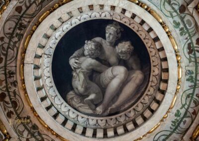 In der Kirche San Sebastiano in Venedig 14 decke kirche san sebastiano venedig_0030