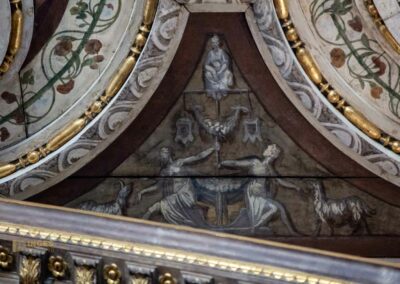 In der Kirche San Sebastiano in Venedig 15 decke kirche san sebastiano venedig_0033