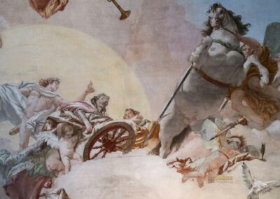 Im Palazzo Ca' Rezzonico in Venedig 30 decke saal der hochzeitsallegorie palazzo ca rezzonico venedig_9001