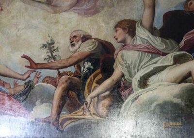 decke sala dell albergo scuola grande dei carmini venedig_0835