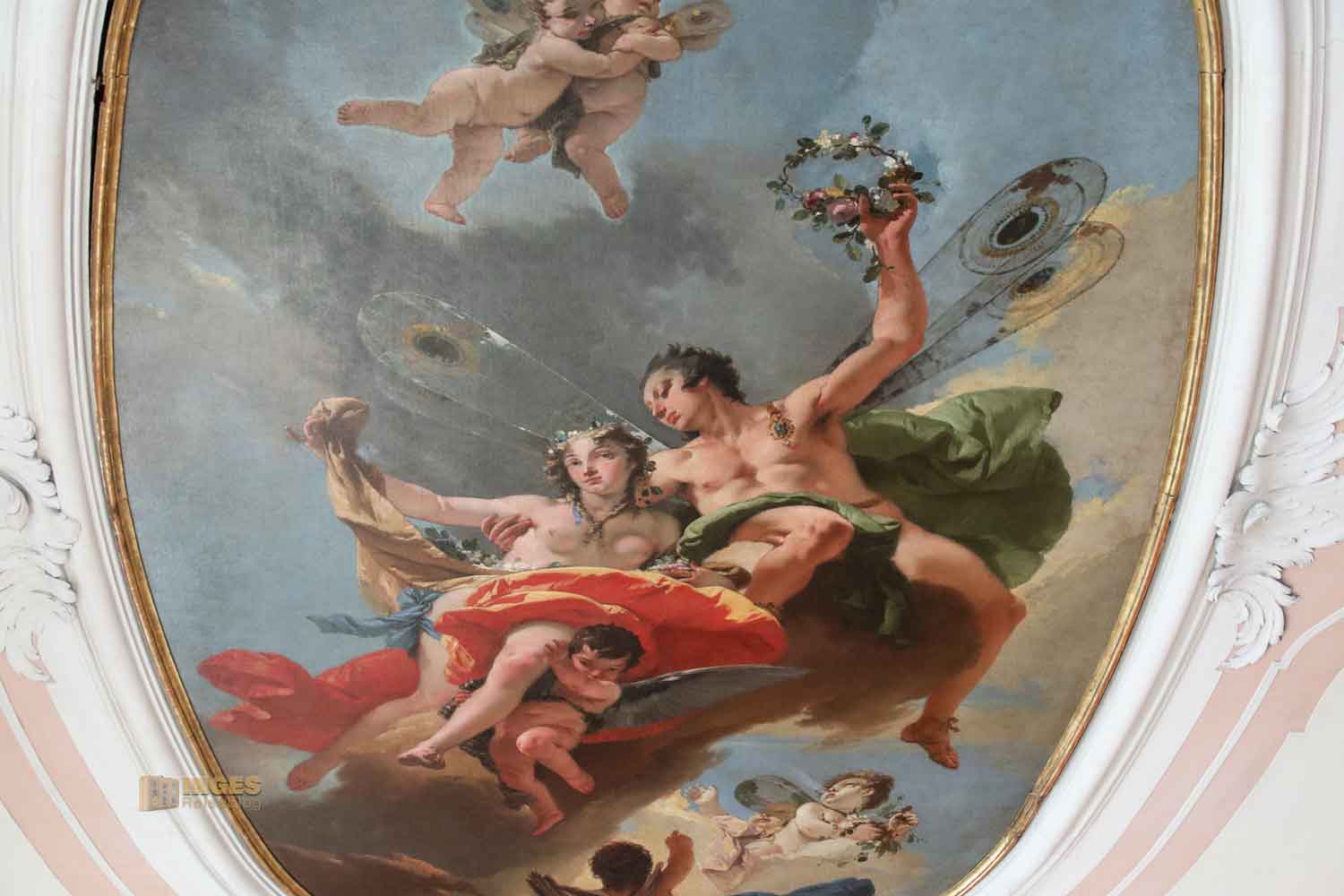 decke tiepolo palazzo ca rezzonico venedig_9337 decke tiepolo palazzo ca rezzonico venedig 9337