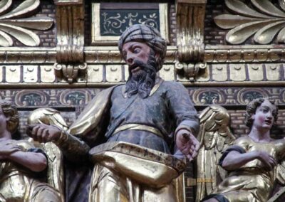 figuren arkaden kirche maria del carmini venedig_0487