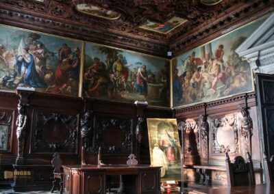 gemälde archivsaal scuola grande dei carmini venedig_0850