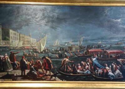 Im Palazzo Ca' Rezzonico in Venedig 89 gemälde la sagra di santa marta palazzo ca rezzonico venedig_9313