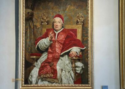 Im Palazzo Ca' Rezzonico in Venedig 96 gemälde portegeo palazzo ca rezzonico venedig_9316