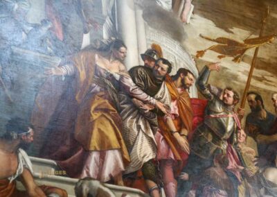 In der Kirche San Sebastiano in Venedig 30 gemaelde von veronese presbyterium san sebastiano venedig_8460