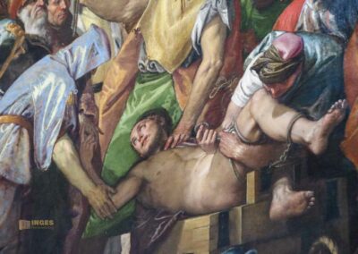 In der Kirche San Sebastiano in Venedig 34 gemaelde von veronese presbyterium san sebastiano venedig_8501