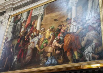 In der Kirche San Sebastiano in Venedig 31 gemaelde von veronese presbyterium san sebastiano venedig_8504