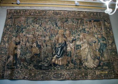 Im Palazzo Ca' Rezzonico in Venedig 45 gobelin-saal palazzo ca rezzonico venedig_9049