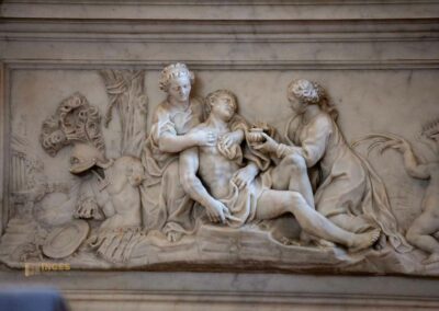 In der Kirche San Sebastiano in Venedig 24 hauptaltar san sebastiano venedig_0032