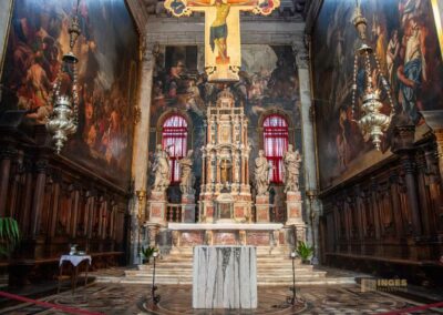 In der Kirche San Pantalon in Venedig 13 hochaltar kirche san pantalon venedig_0240
