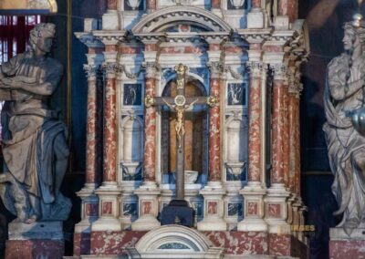 In der Kirche San Pantalon in Venedig 15 hochaltar kirche san pantalon venedig_0262