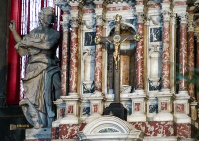 In der Kirche San Pantalon in Venedig 20 hochaltar kirche san pantalon venedig_6708