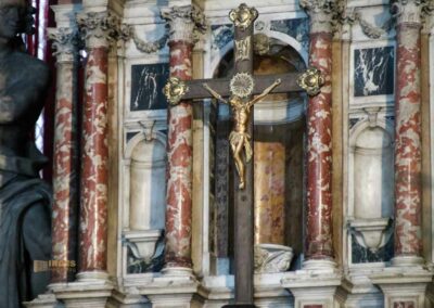 In der Kirche San Pantalon in Venedig 21 hochaltar kirche san pantalon venedig_6711