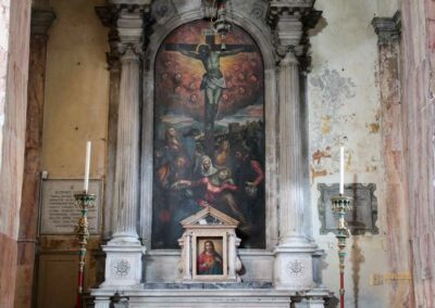 Am Fondamenta delle Zattere in Venedig entlang bis zur Salute 21 kapelle molin kirche san trovaso venedig_0332