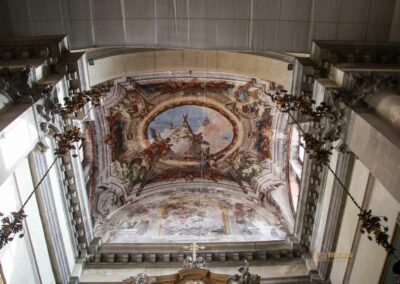 Mein Bummel durch den Sestiere Dorsoduro (Mitte) in Venedig 59 kuppel hauptaltar ex-kirche san barnaba venedig_8723