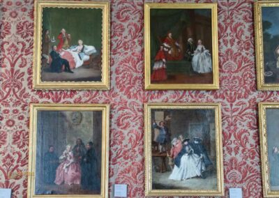 Im Palazzo Ca' Rezzonico in Venedig 114 longhi-saal palazzo ca rezzonico venedig_9341