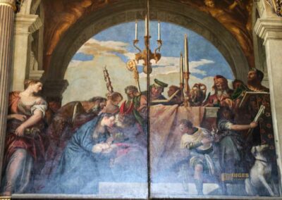 In der Kirche San Sebastiano in Venedig 53 orgel san sebastiano venedig_8416