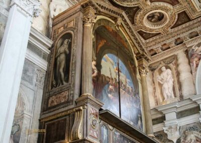 In der Kirche San Sebastiano in Venedig 54 orgel san sebastiano venedig_8534