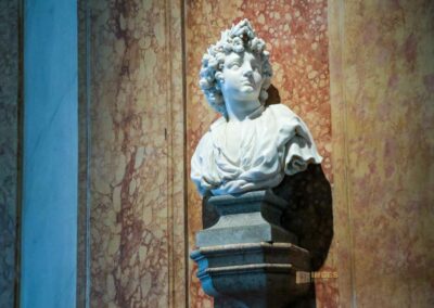 Im Palazzo Ca' Rezzonico in Venedig 87 portego palazzo ca rezzonico venedig_9293