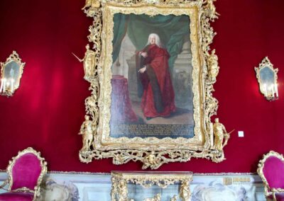 Im Palazzo Ca' Rezzonico in Venedig 61 portrait pietro barbarigo thronsaal palazzo ca rezzonico venedig_9079