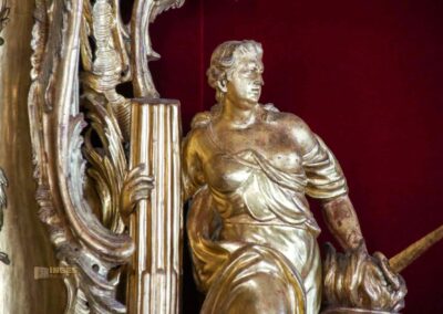 Im Palazzo Ca' Rezzonico in Venedig 64 portrait pietro barbarigo thronsaal palazzo ca rezzonico venedig_9100