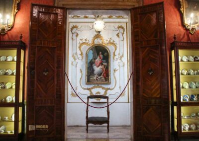 Im Palazzo Ca' Rezzonico in Venedig 33 saal der hochzeitsallegorie palazzo ca rezzonico venedig_9006