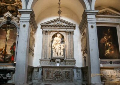 In der Kirche San Sebastiano in Venedig 35 seitenkapellen san sebastiano venedig_8355